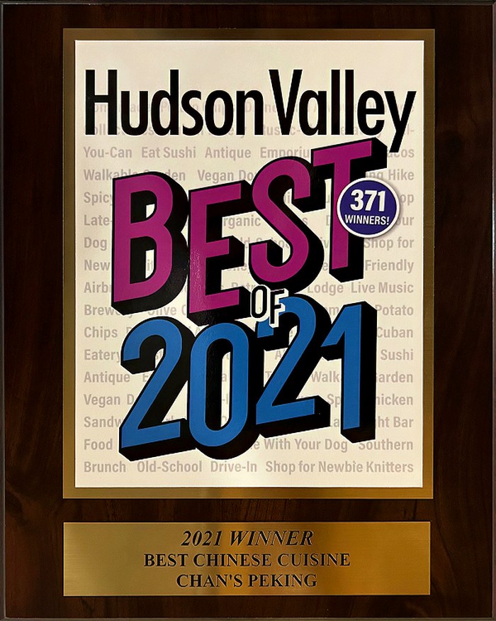 Hudson Valley Best of 2021 — Best Chinese Cuisine, Chan's Peking