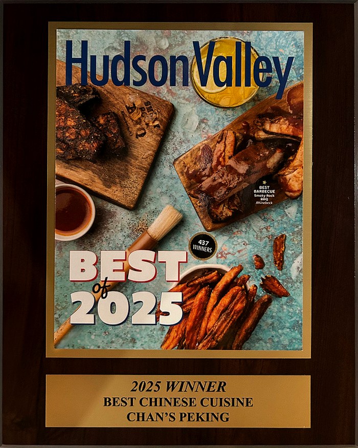 Hudson Valley Best of 2025 — Best Chinese Cuisine, Chan's Peking