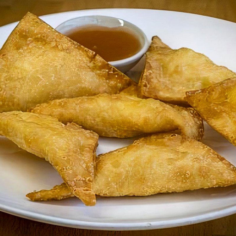 Crabmeat Rangoons with Cream Cheese
